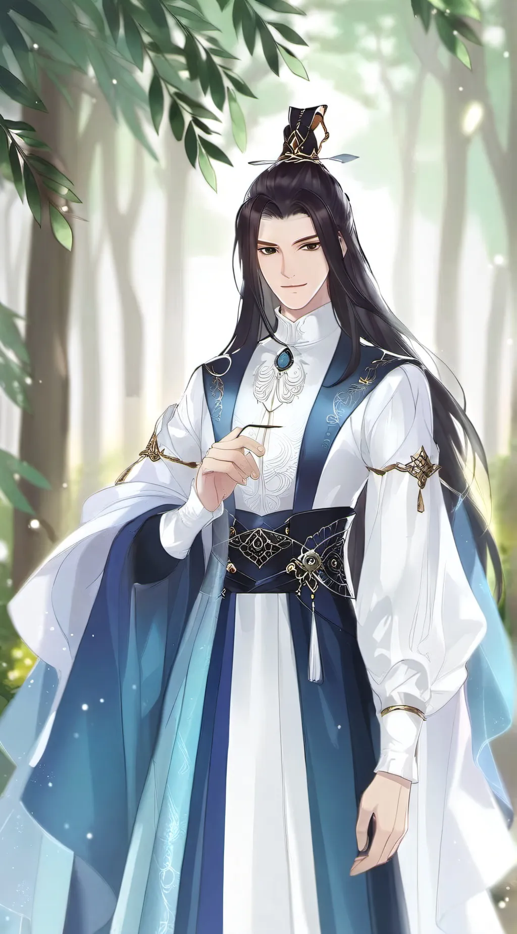 ai character: Lan Wangji background