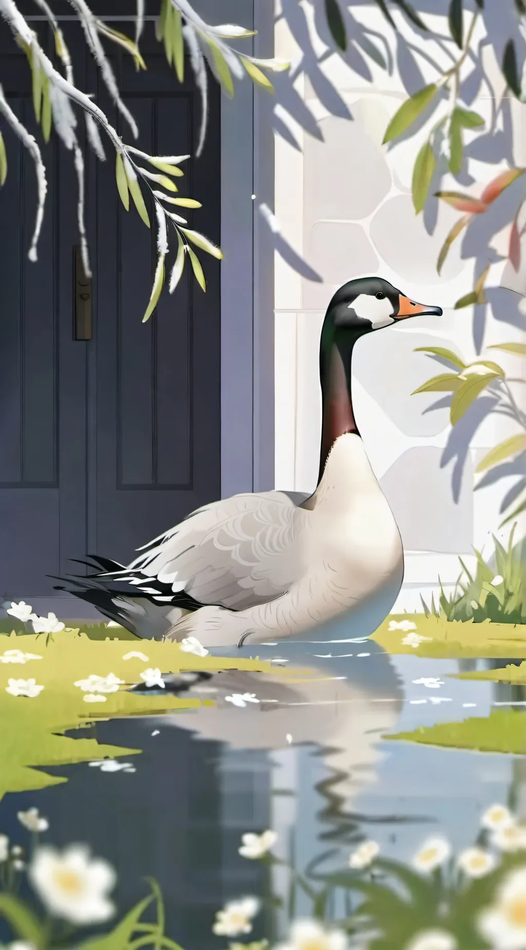 ai character: spare change background