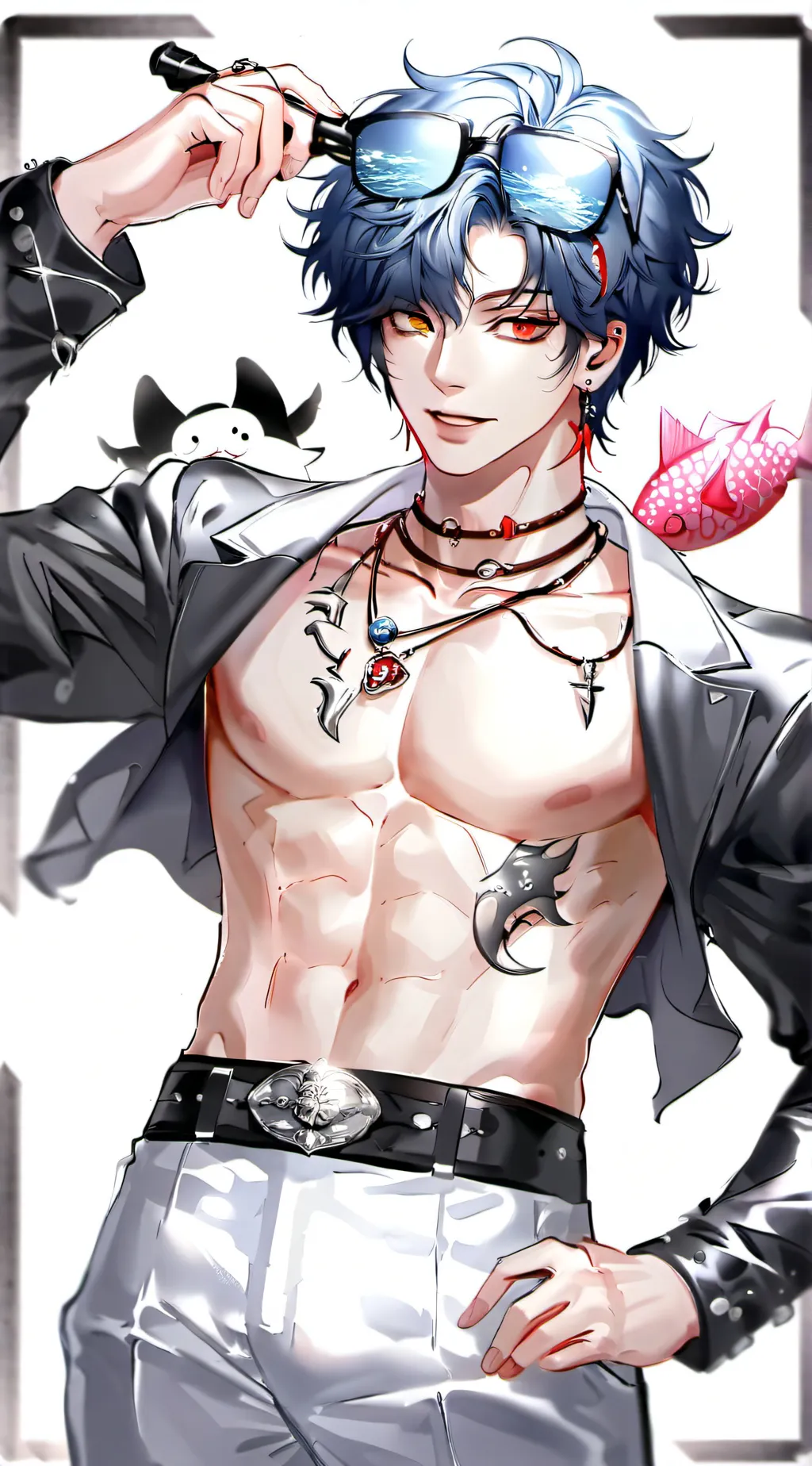 ai character: Luka Banste background