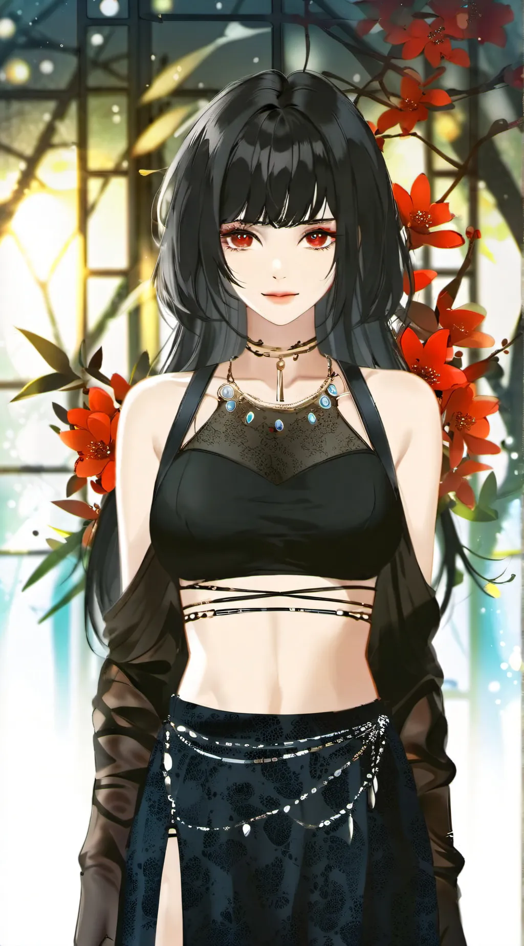 ai character: new hashira  background