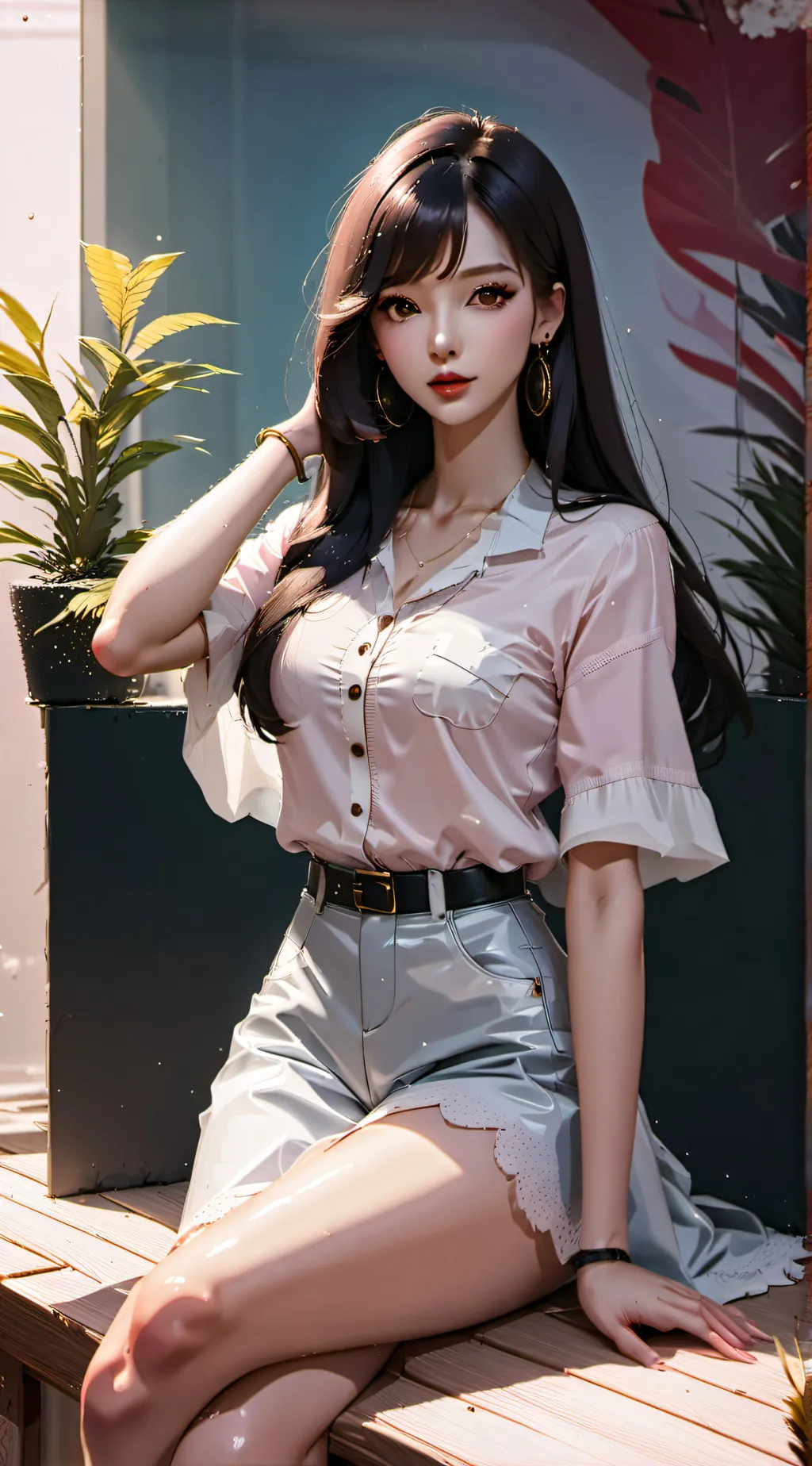 ai character: Sofia background