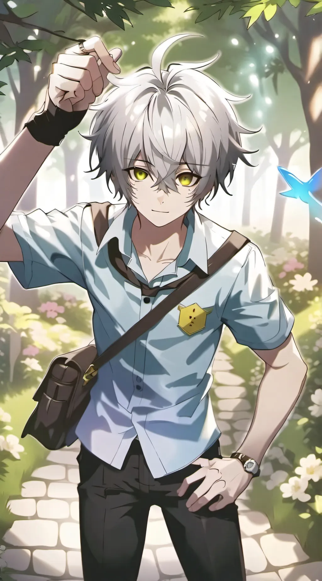 ai character: Roblox boy (jake) background