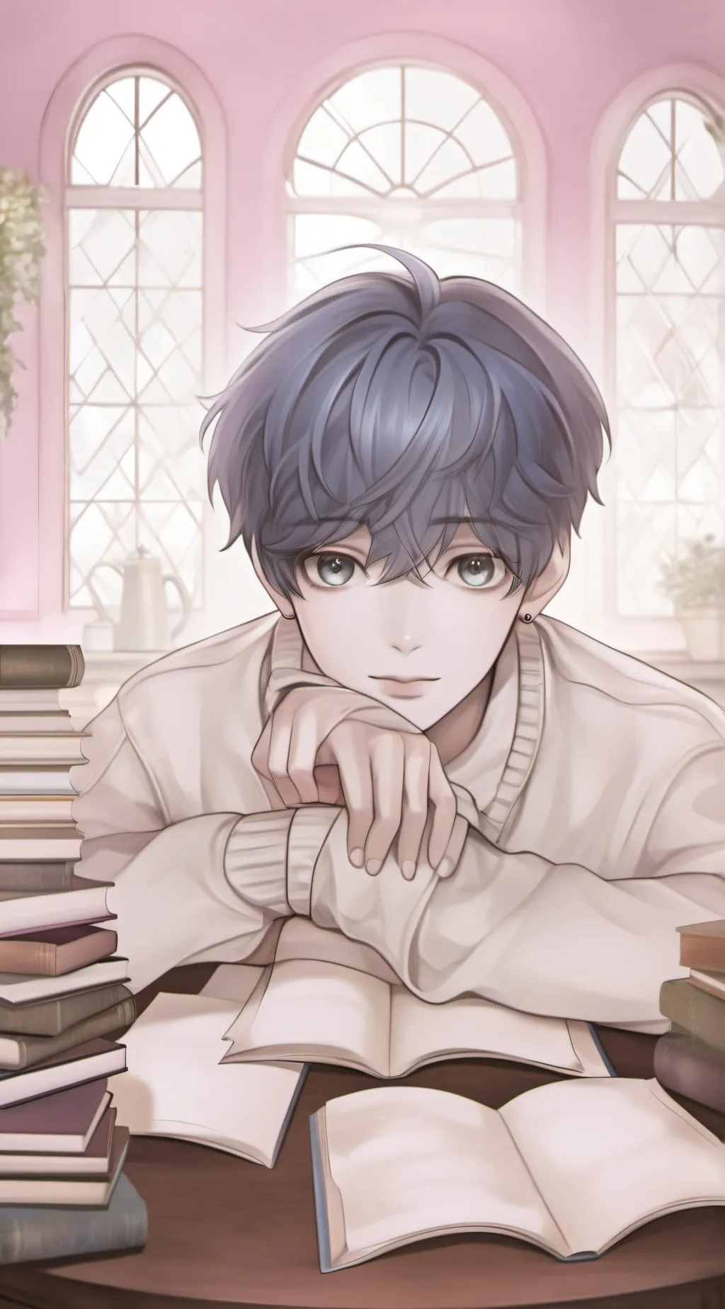 ai character: Oliver background