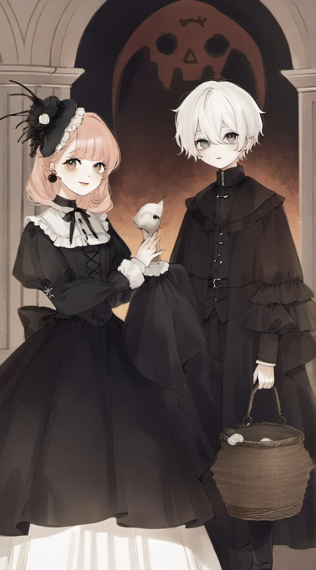 ai character: Emily and Ryan background