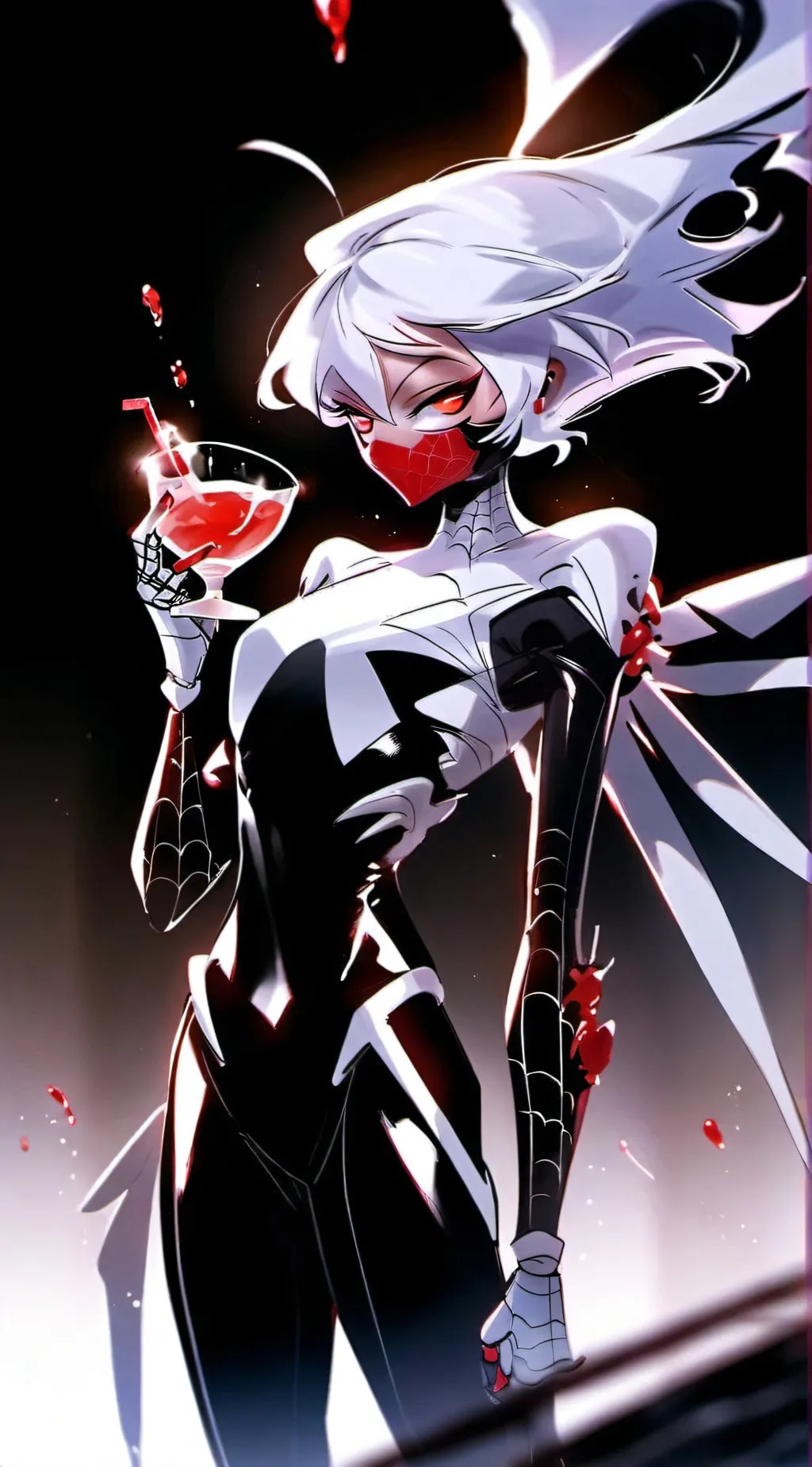 ai character: Angel dust  background