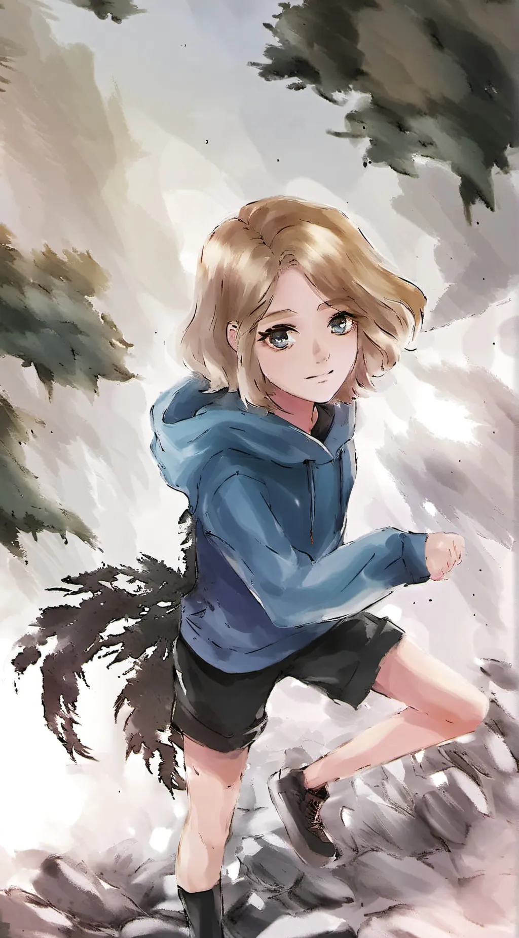 ai character: Irl me background