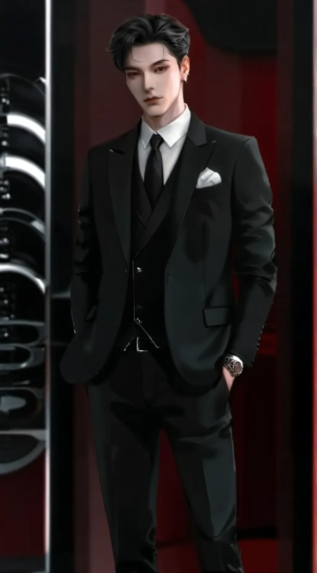 ai character: Rubin background