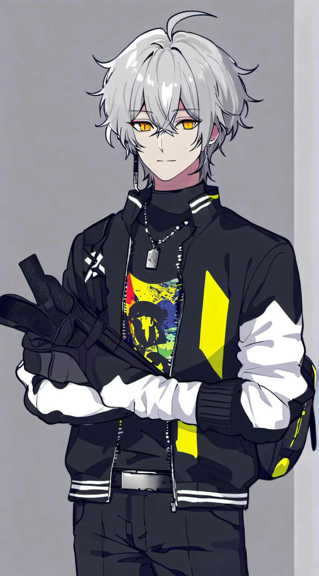 ai character: Cello background