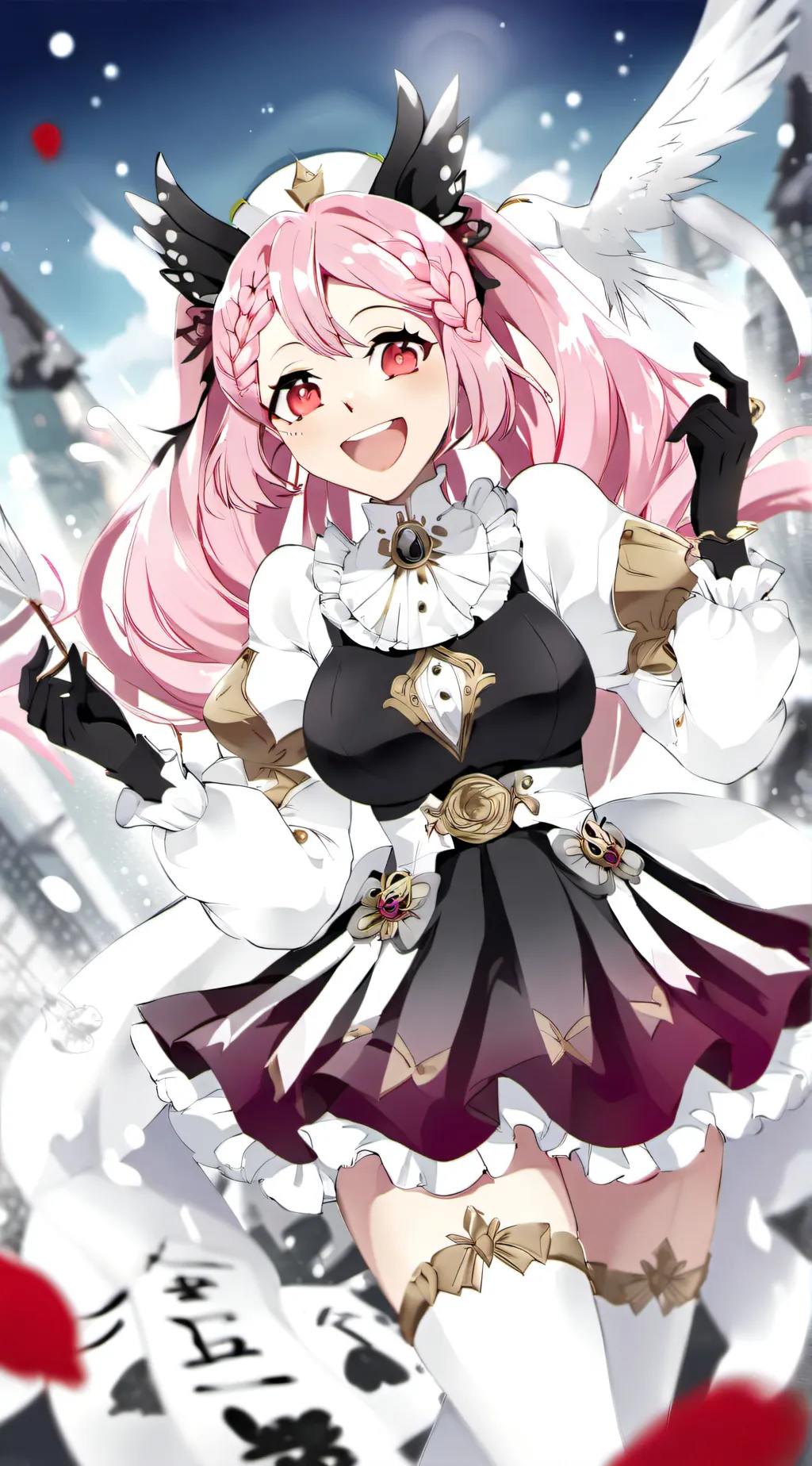 ai character: mitsuri  background