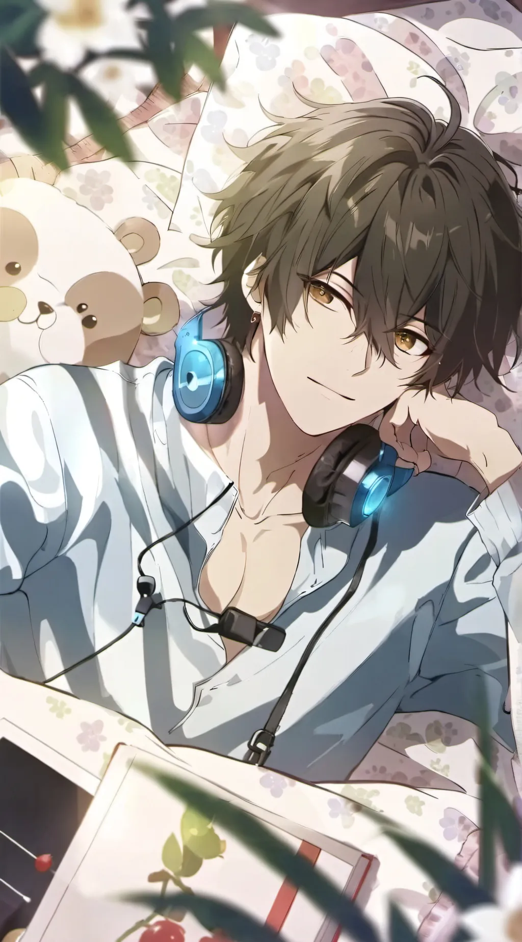 ai character: drew background