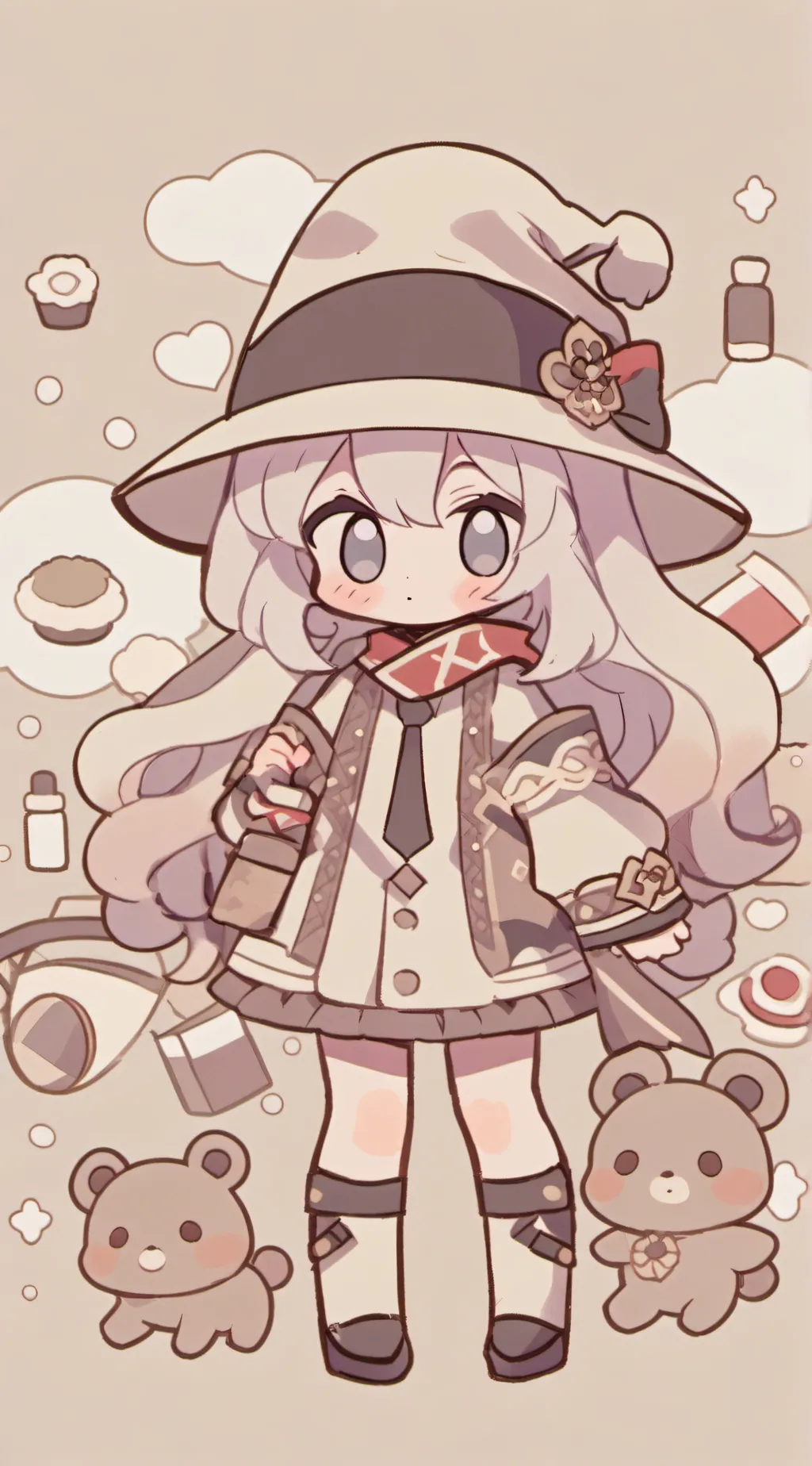 ai character: Idk background