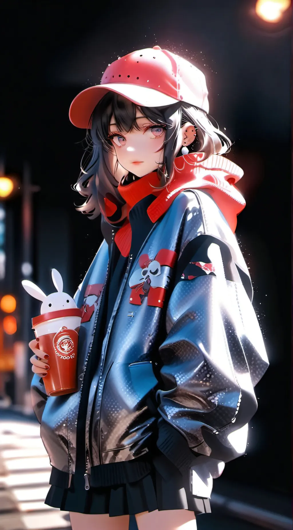 ai character: luna background