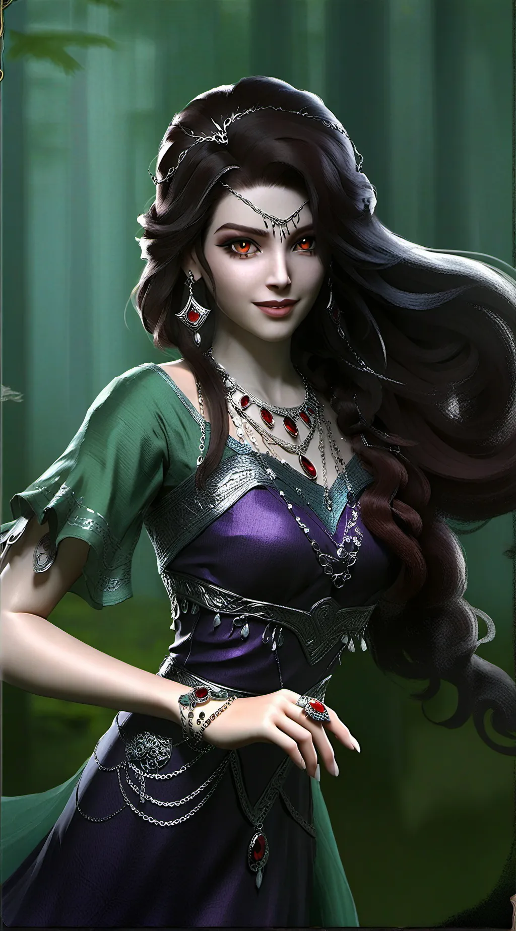 ai character: Minter background