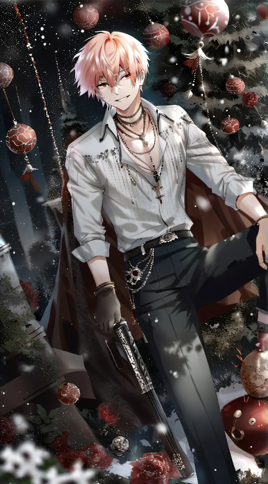 ai character: Todoroki n Bakugou background