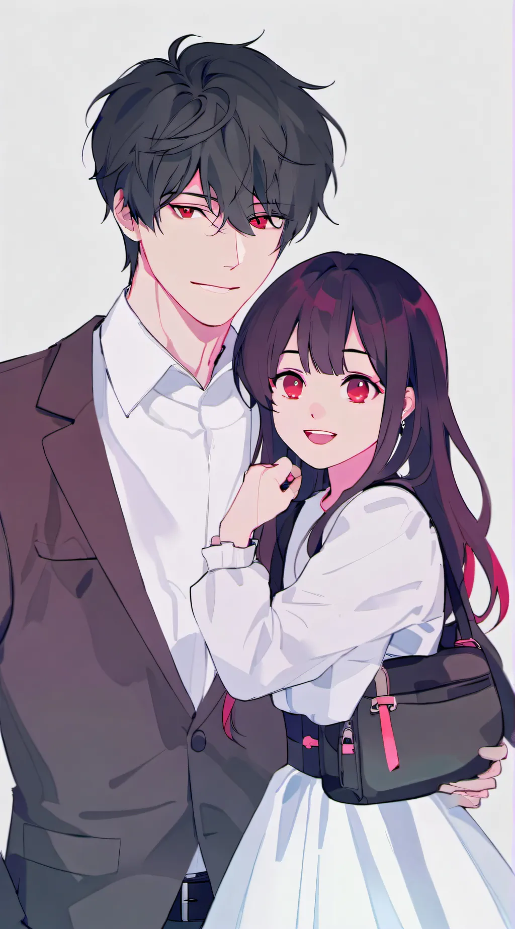 ai character: David, and Lucy background