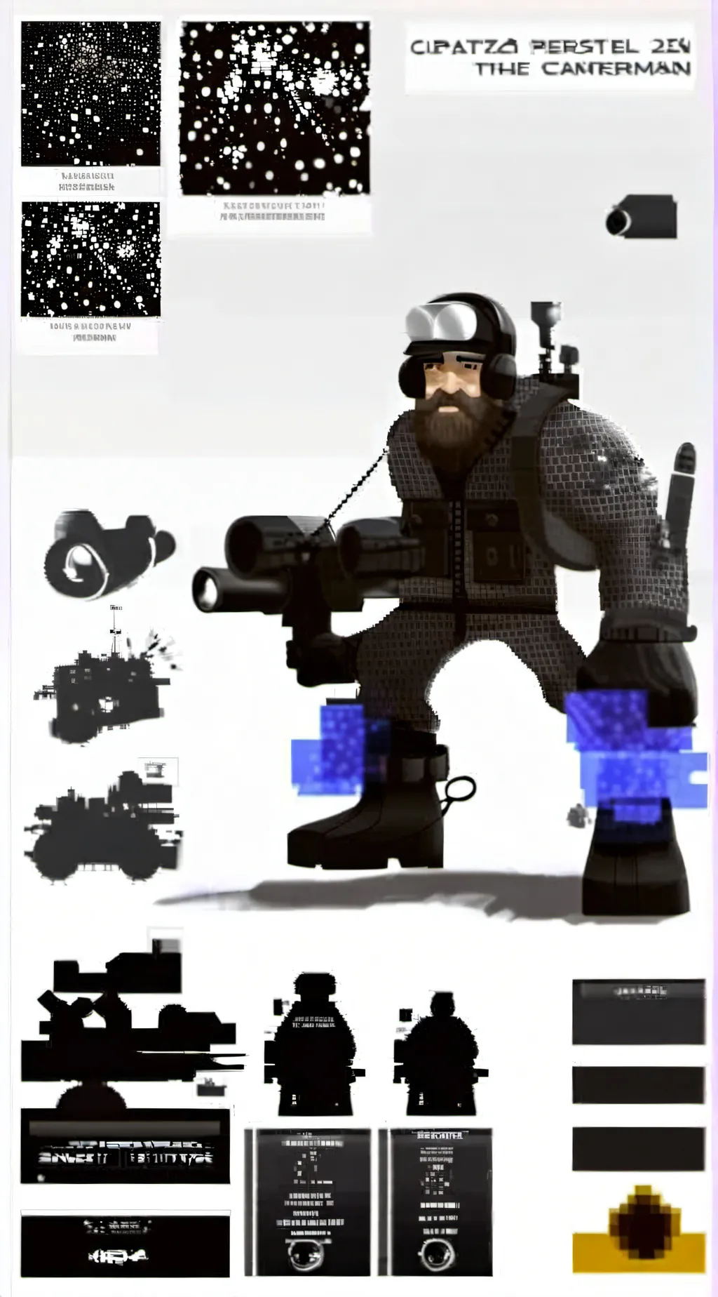 ai character: Upgraded large cam background