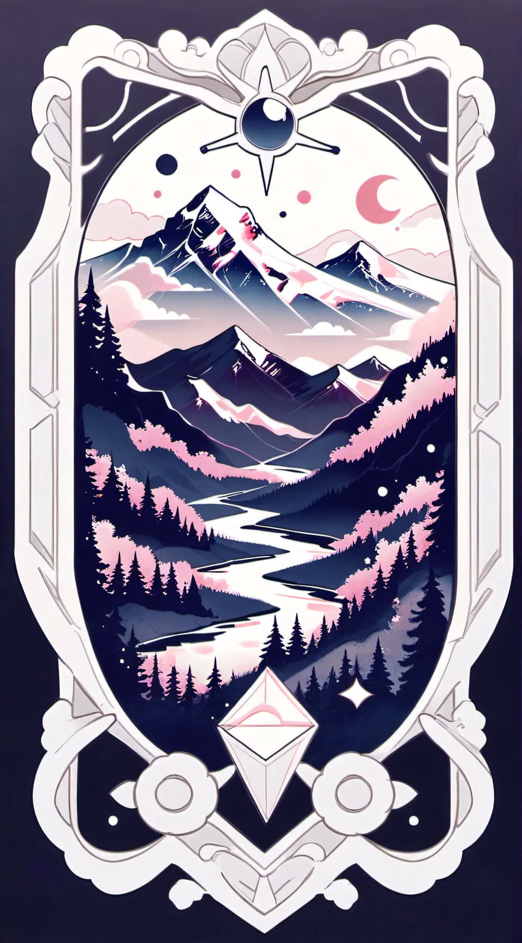 ai character: Miss bloomie background