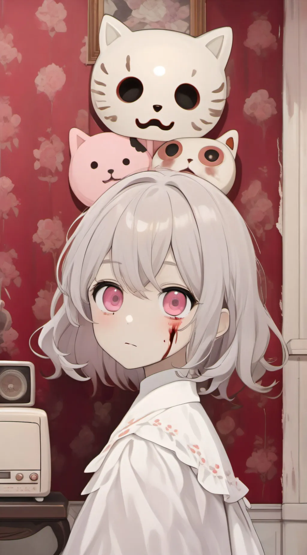 ai character: Saya Dayak  background