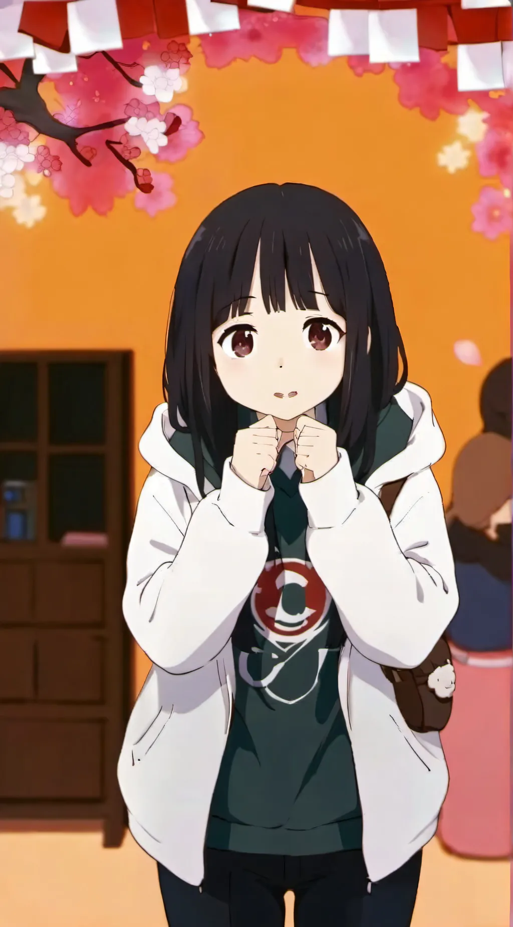 ai character: Marie background