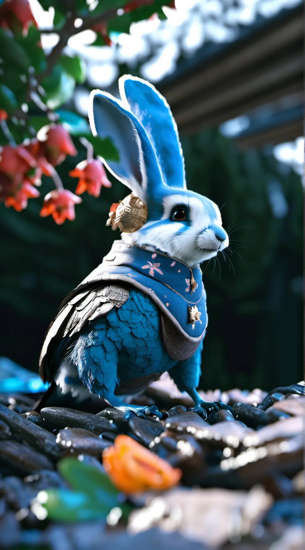 ai character: Im leaving background