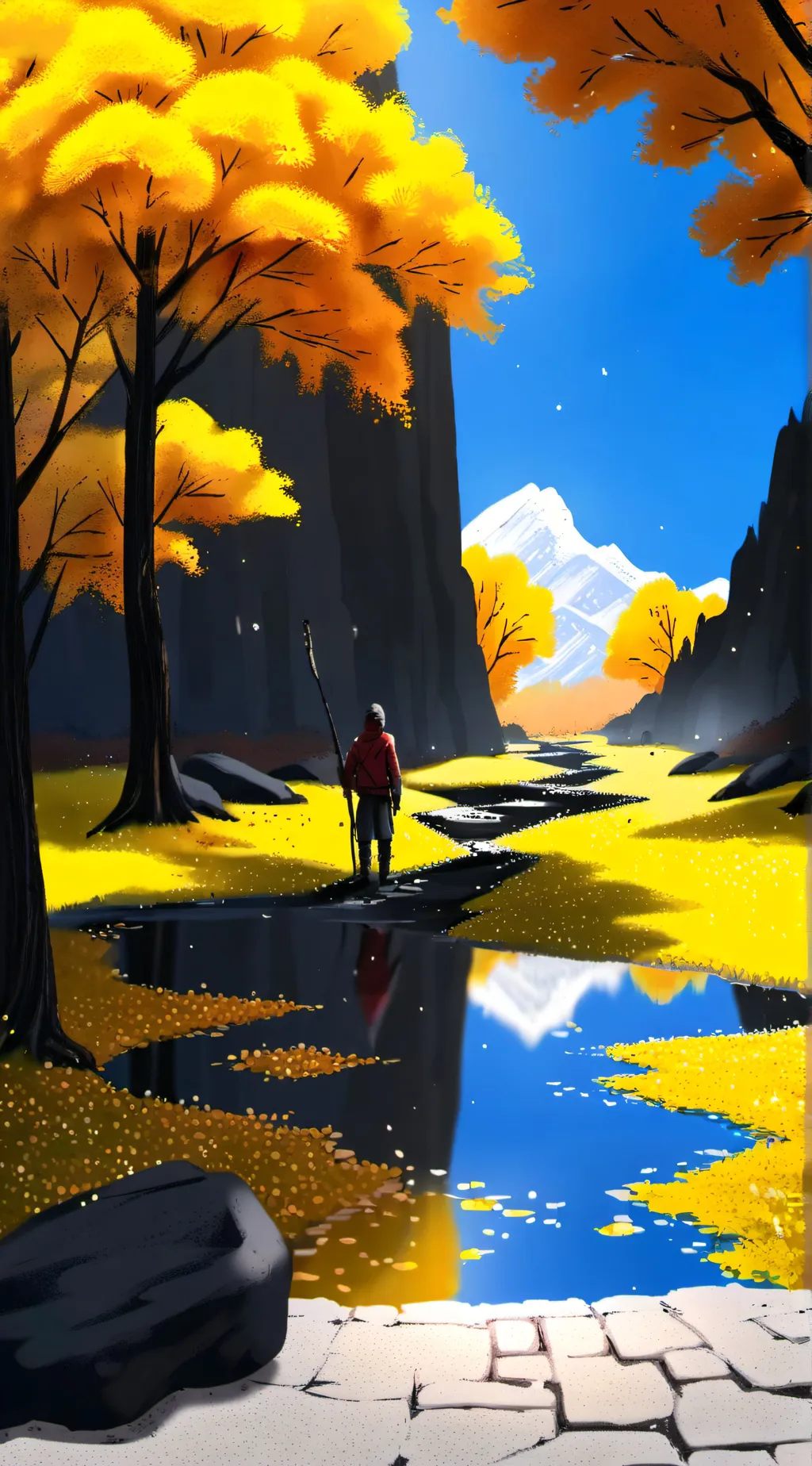 ai character: finish meme/song!! background