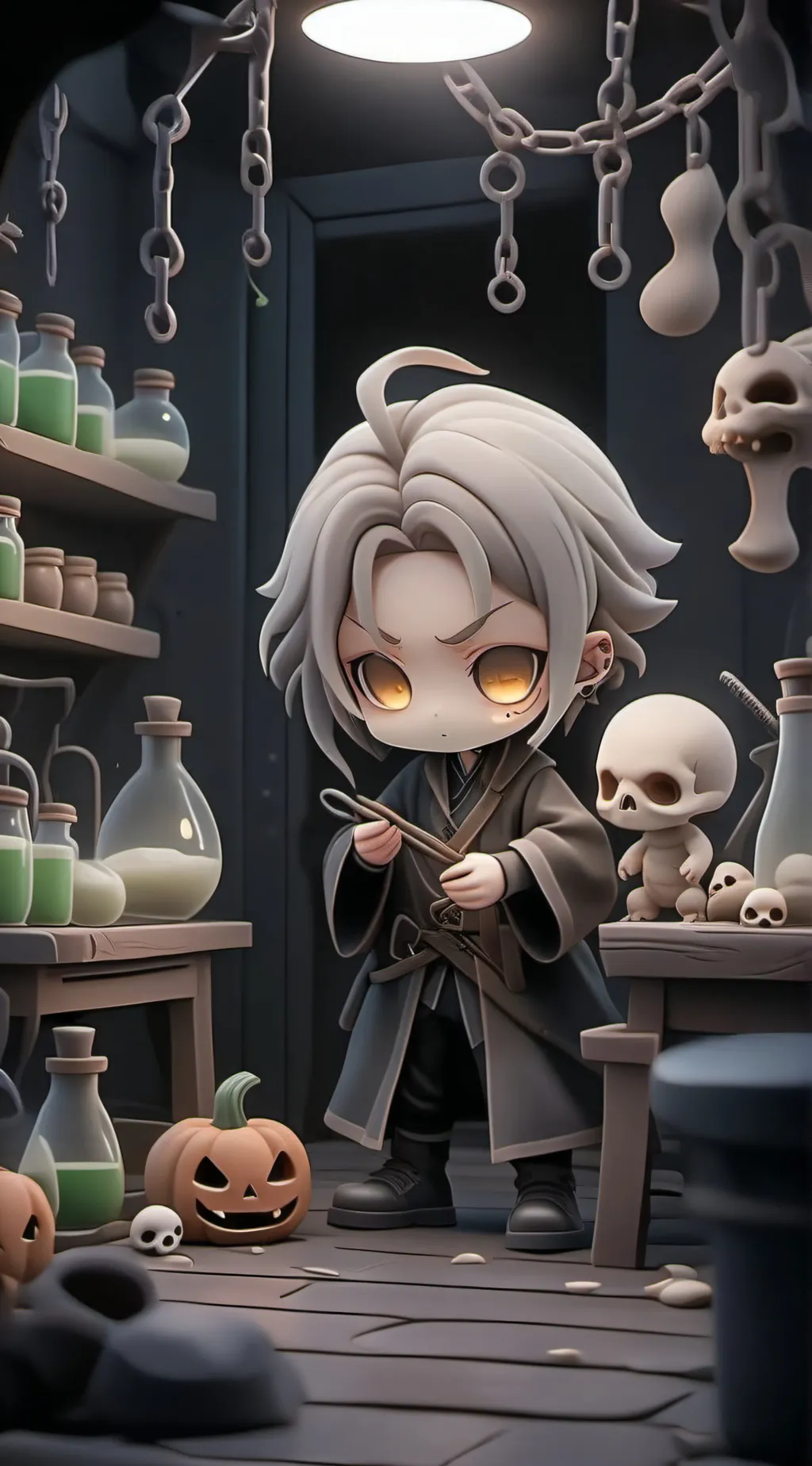 ai character: fpe in pressure background