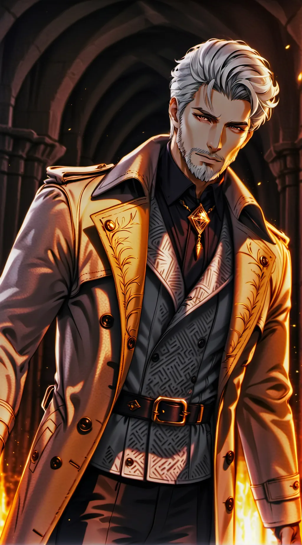 ai character: Dave  background