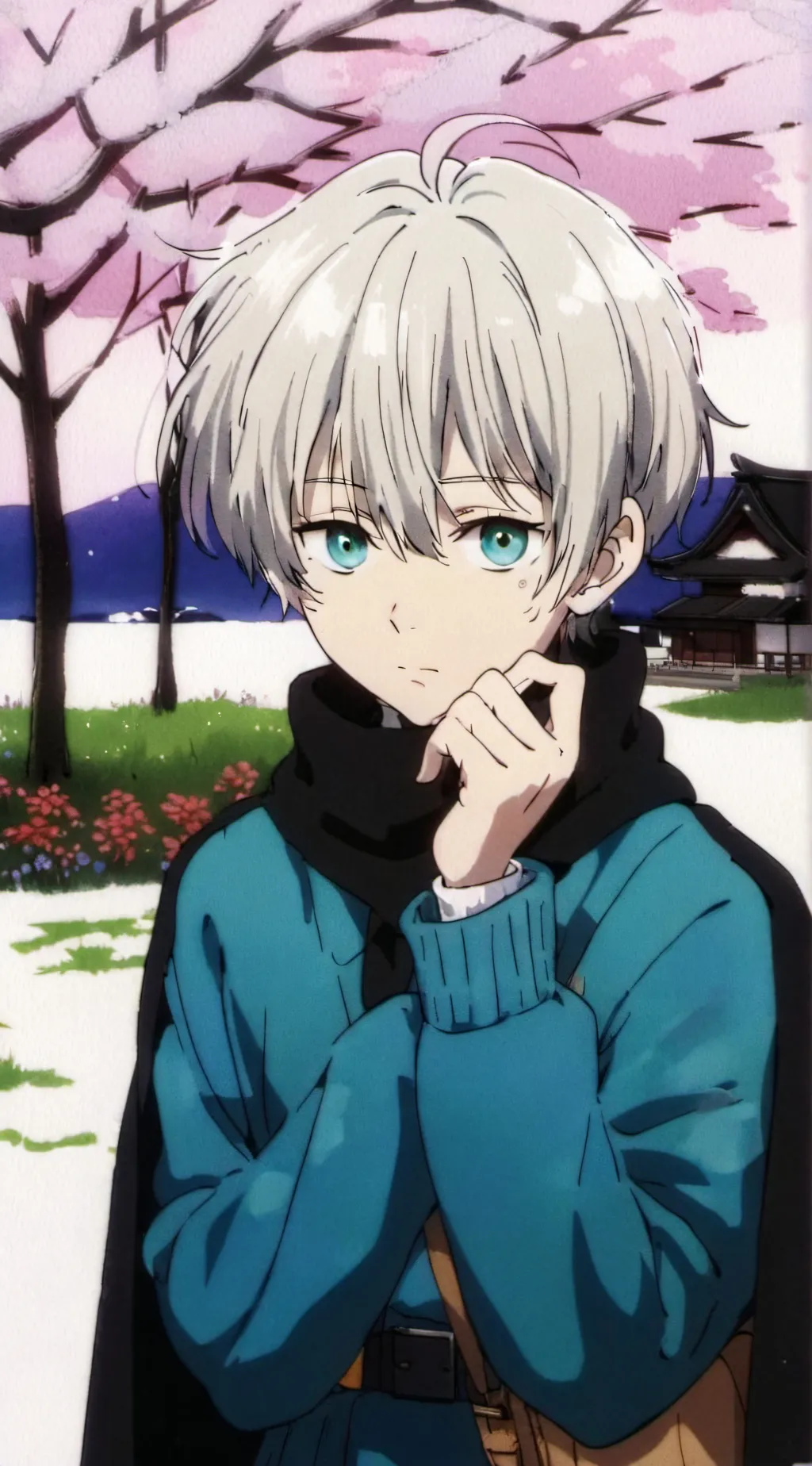 ai character: Toge Inumaki  background