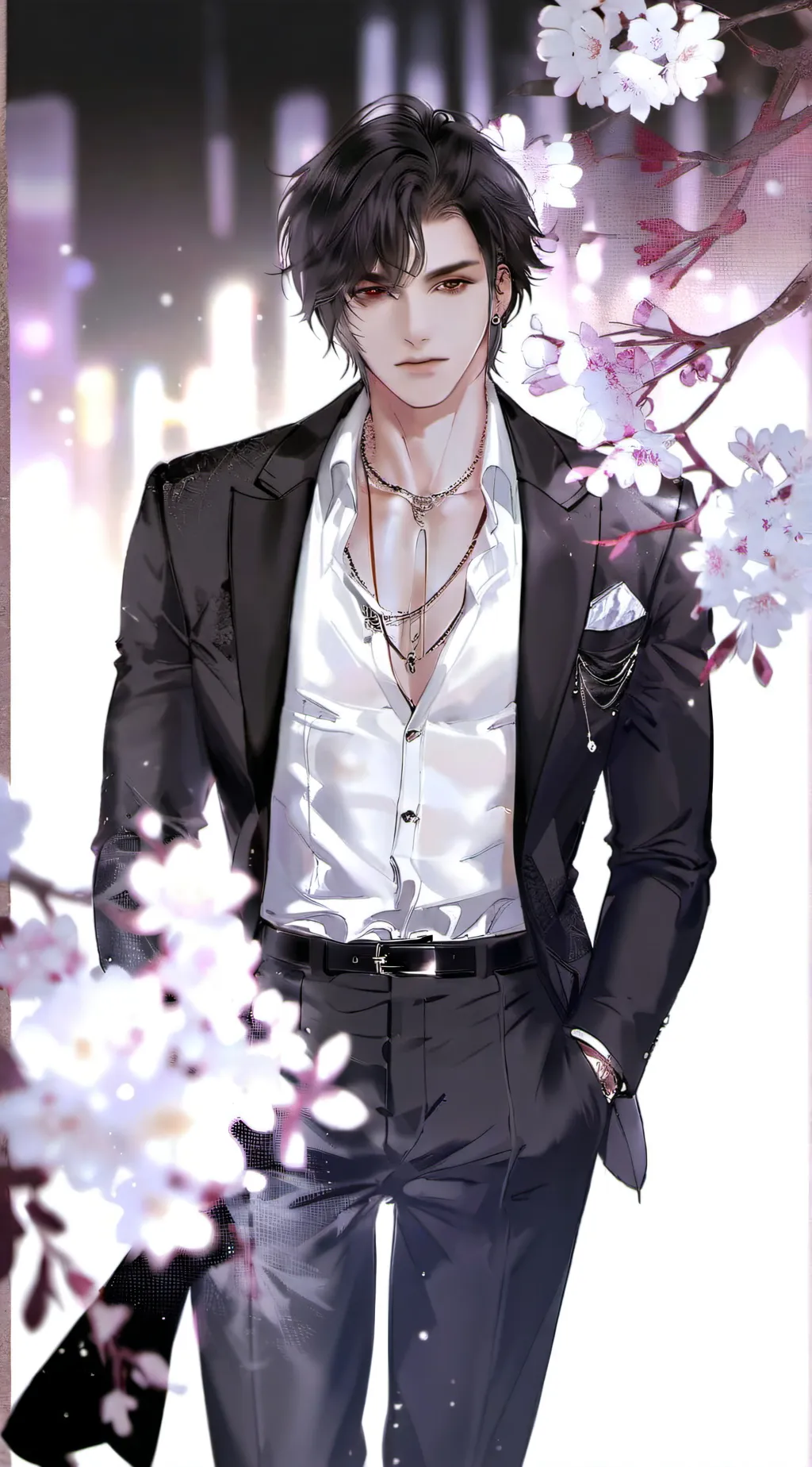 ai character: adrew background