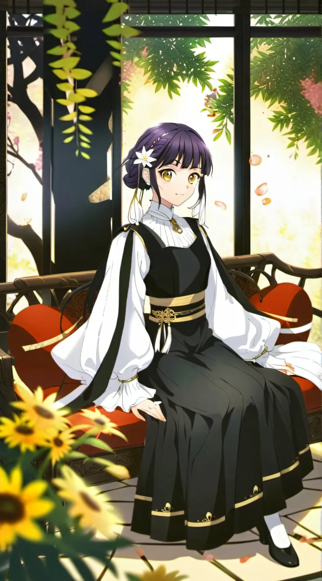 ai character: Anastasia background