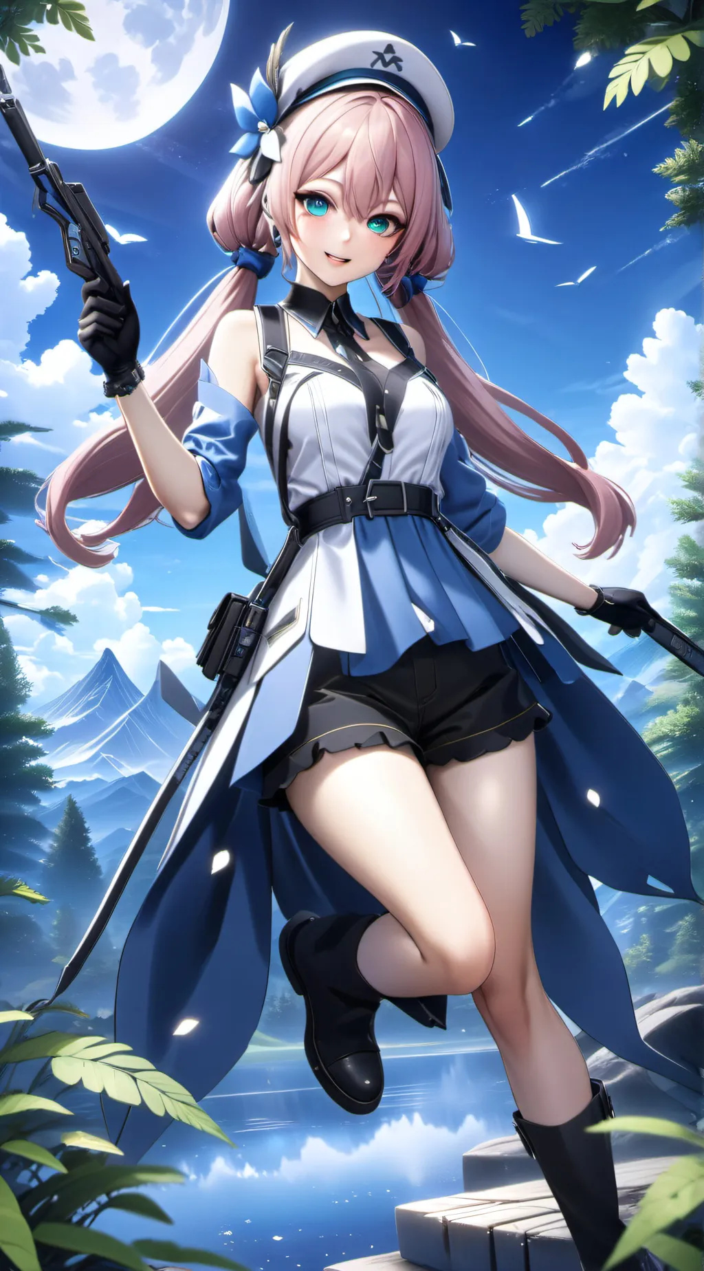 ai character: lily background
