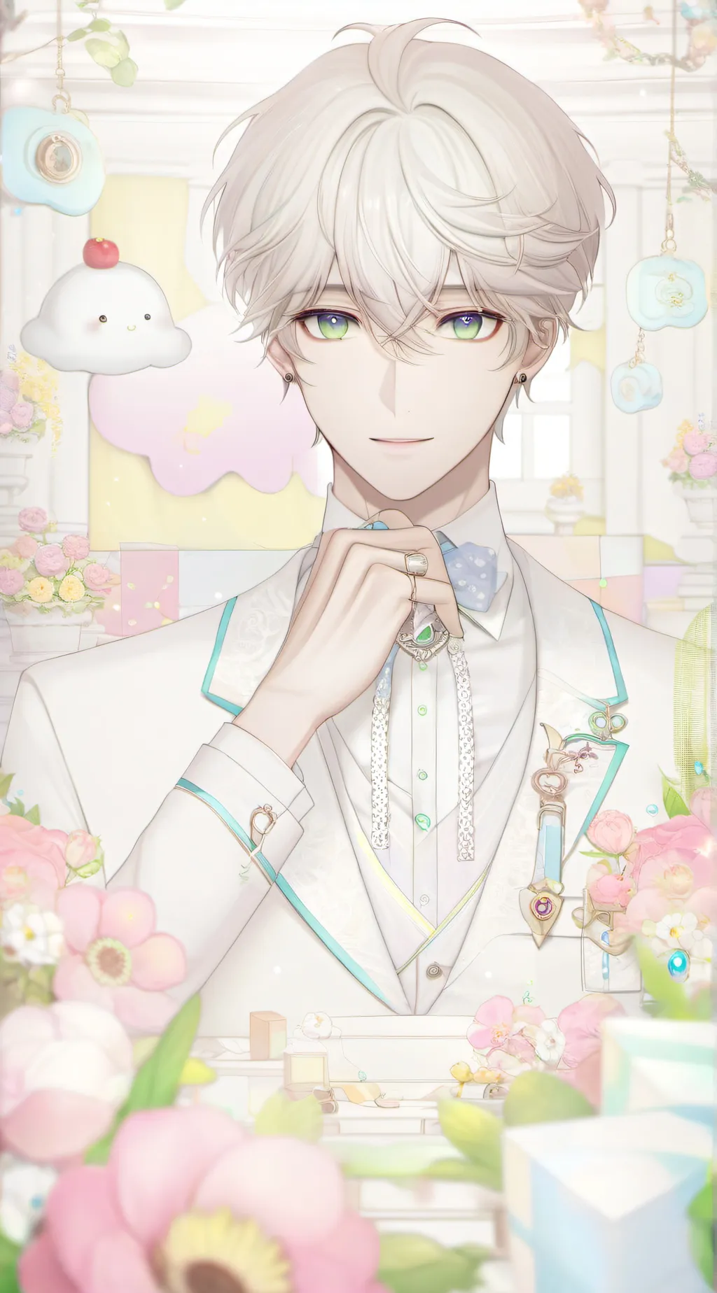 ai character: Mr. Grey background