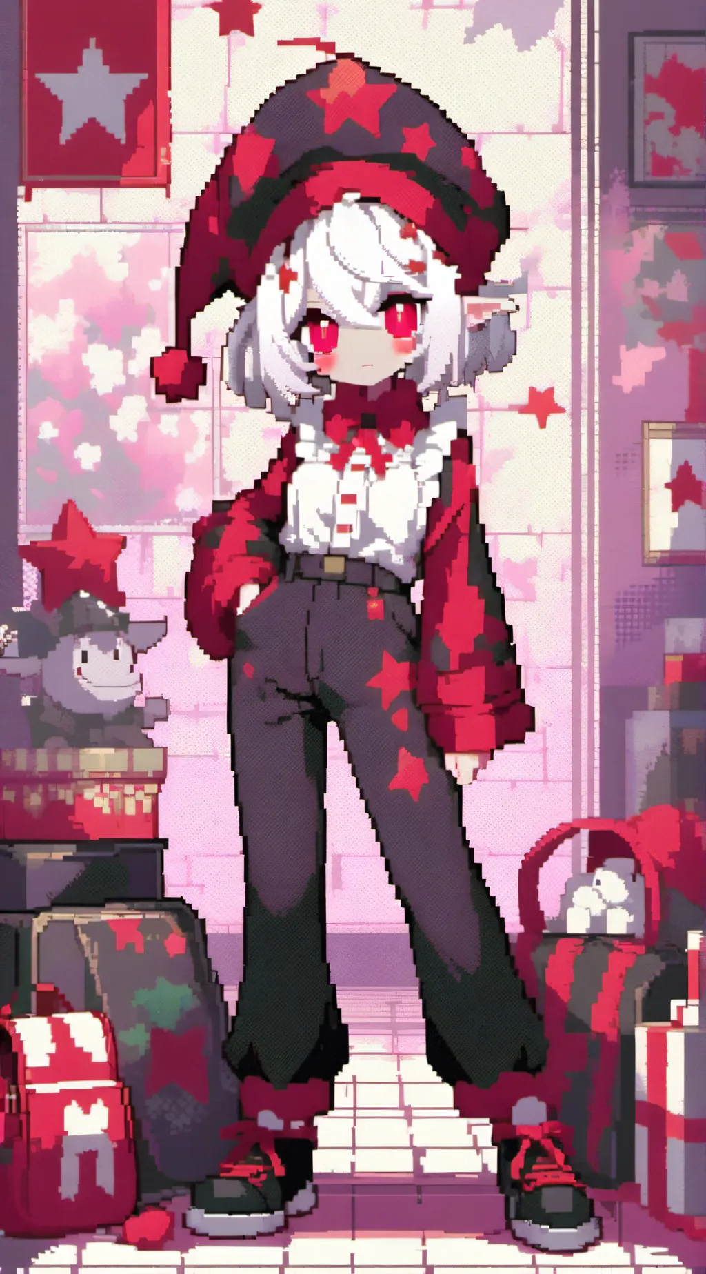 ai character: Bloodmoon x you background