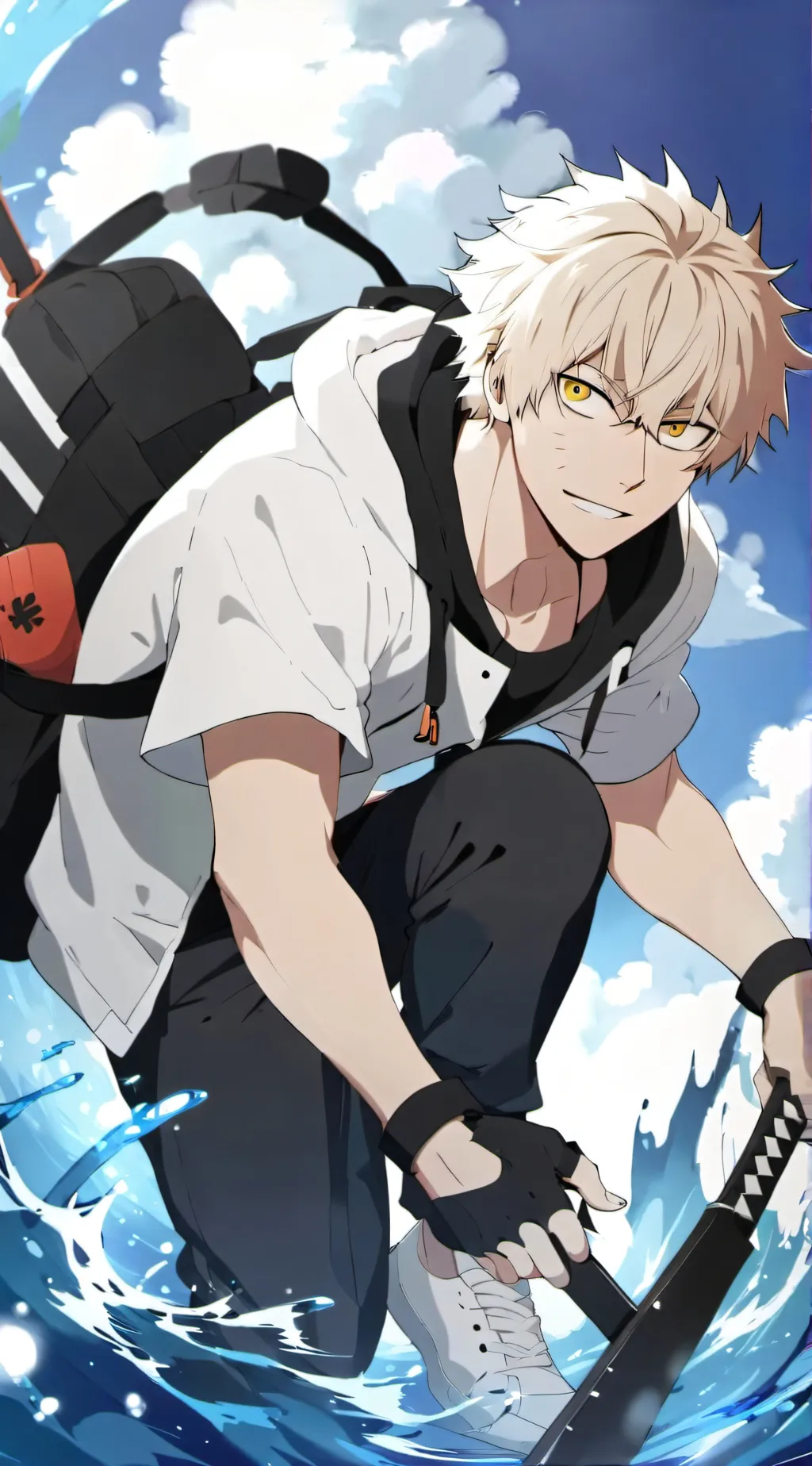 ai character: Katsuki (bkdk)  background