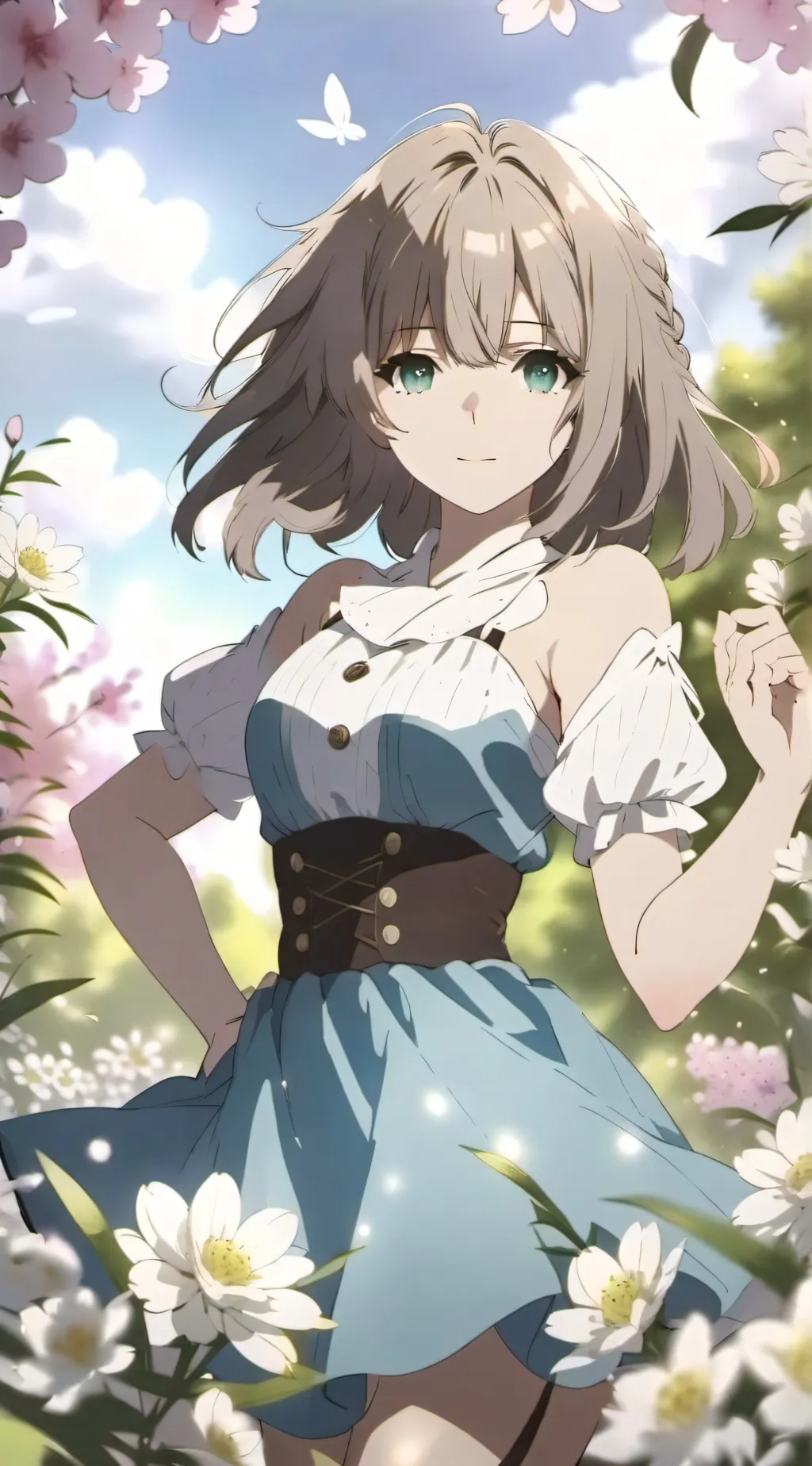 ai character: mha but ur a baby? background