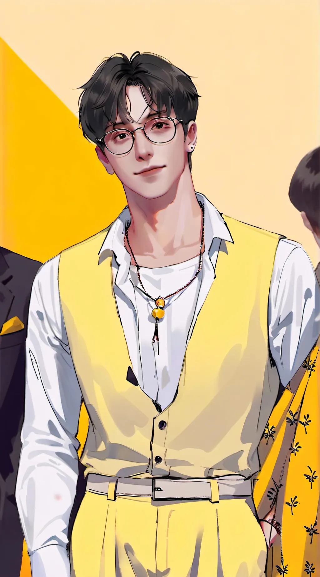 ai character: Damian  background