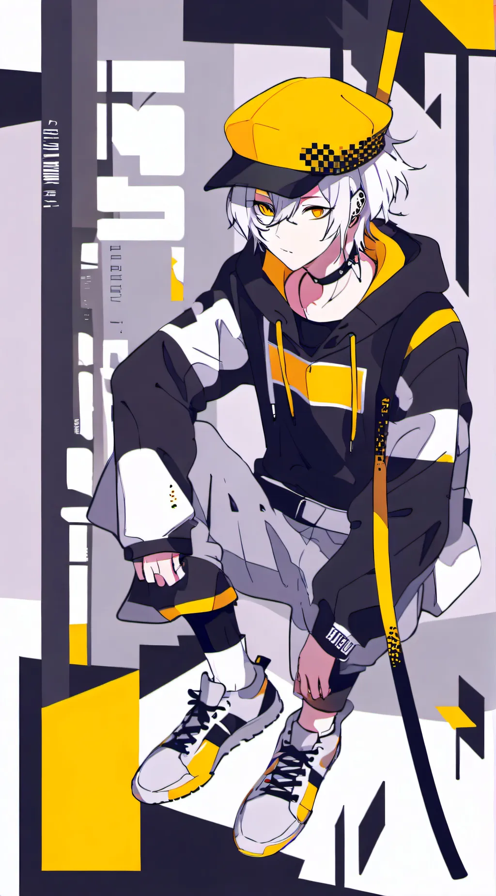 ai character: Cellular  background