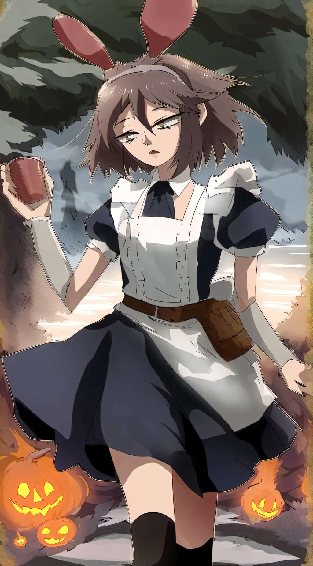 ai character: Oliver X Alice background