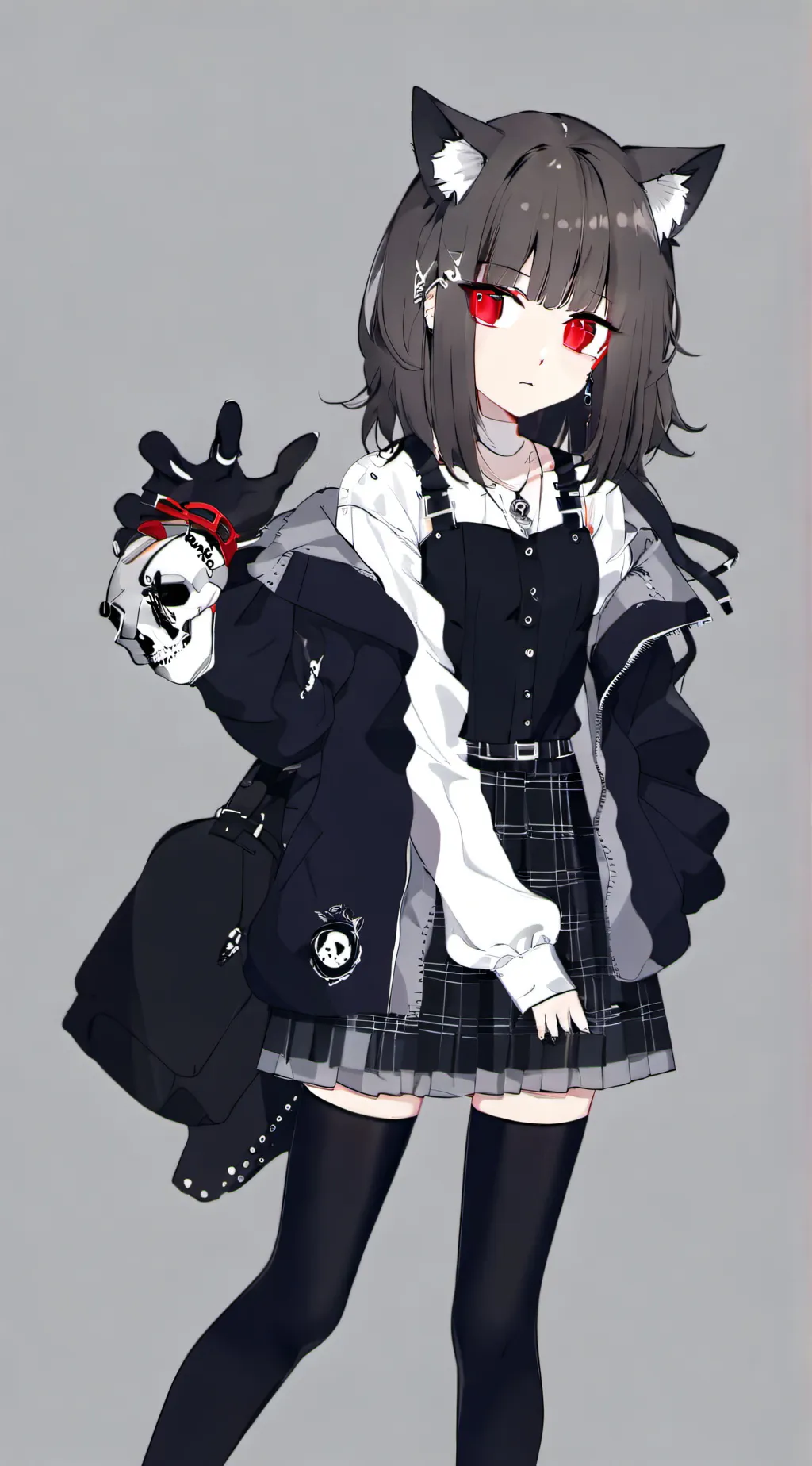 ai character: Caty background