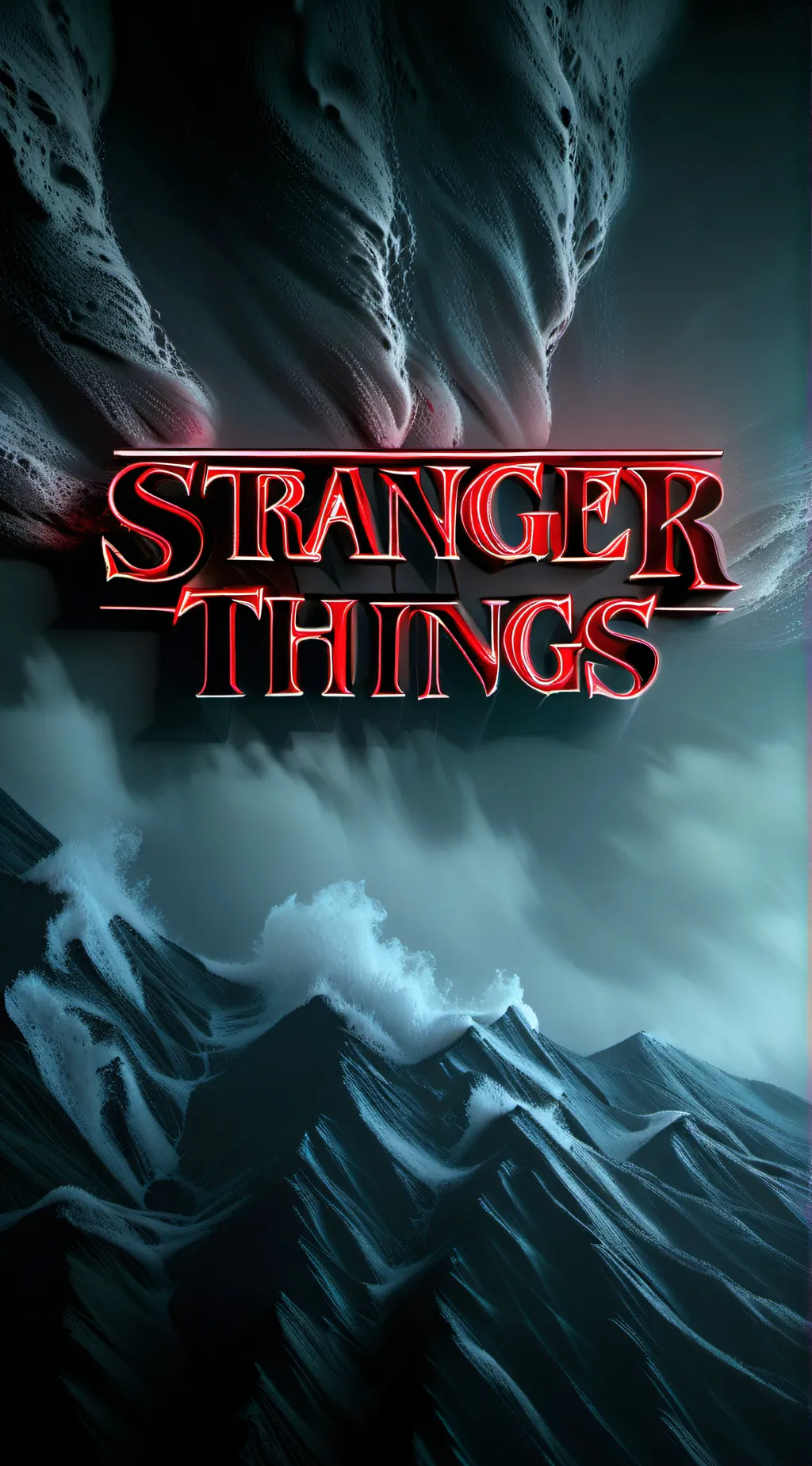 ai character: Stranger Things  background