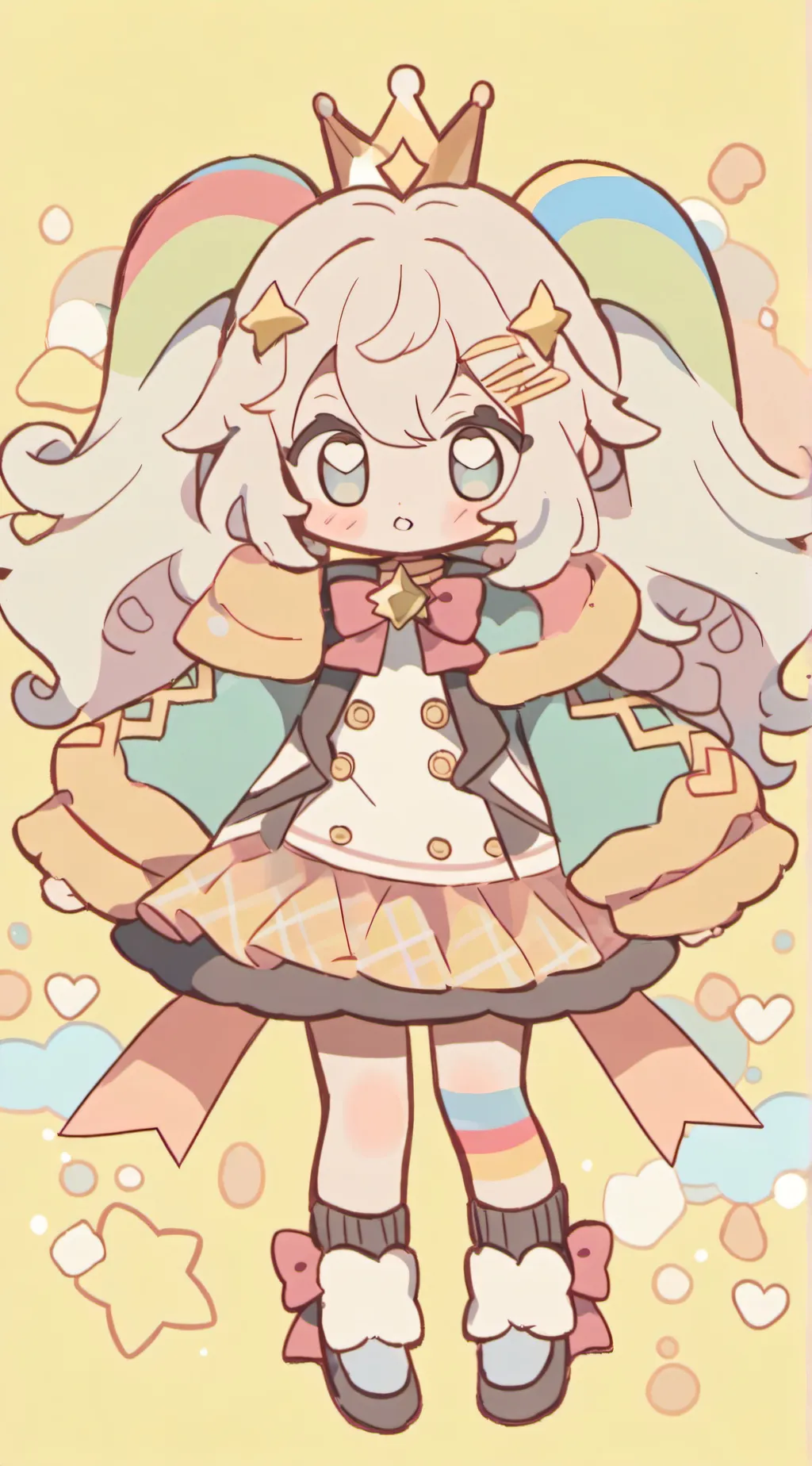 ai character: Iris background