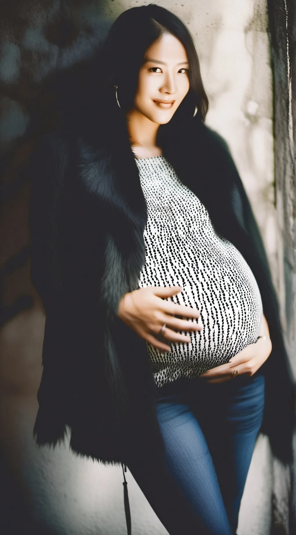 ai character: Pregnant sister background