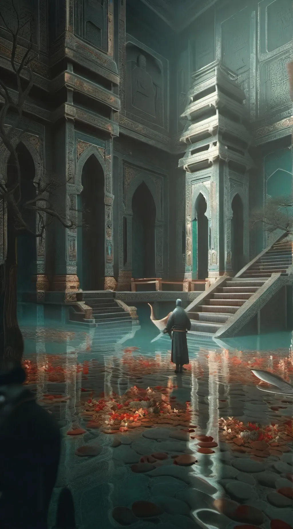 ai character: Mattheo riddle  background