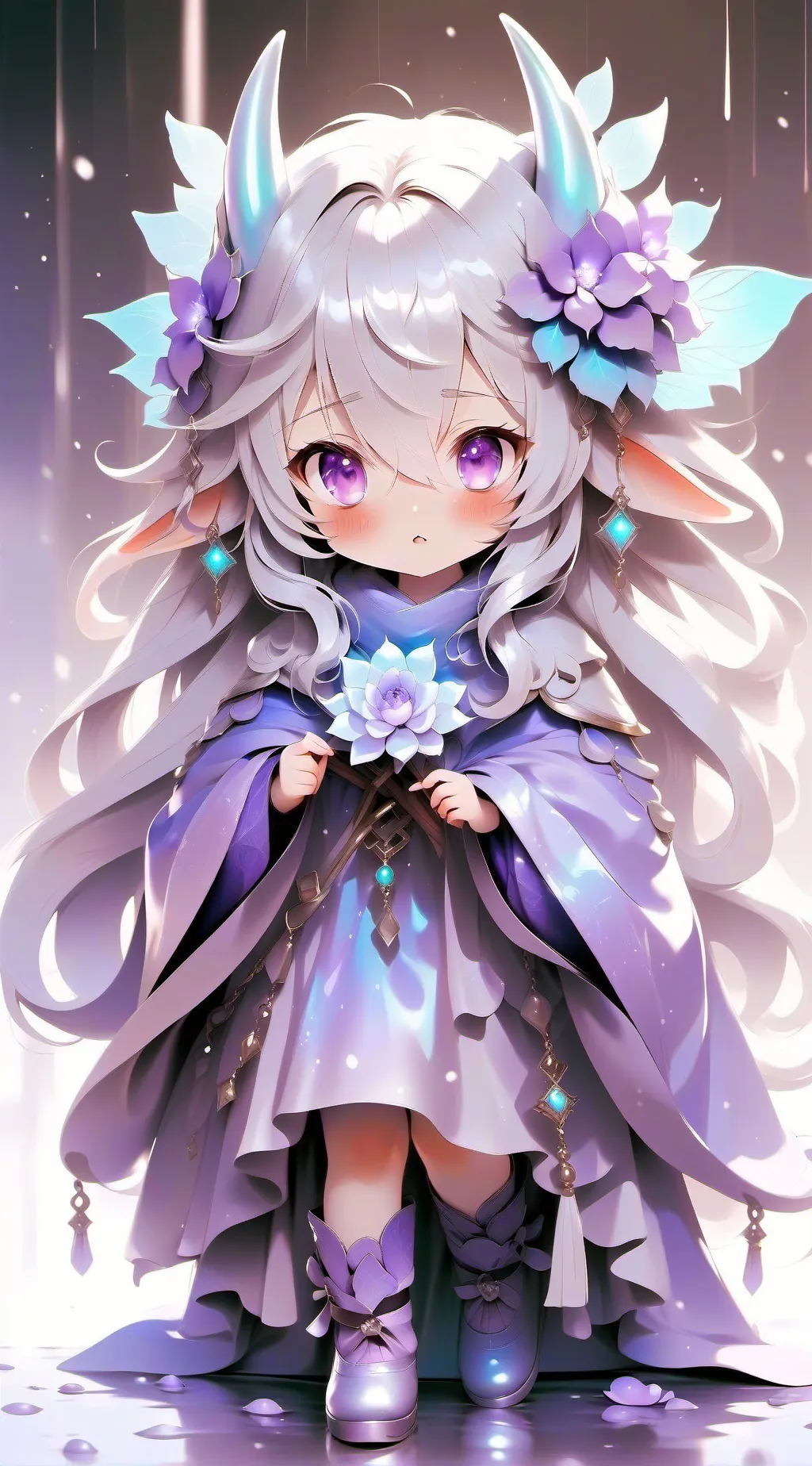 ai character: young lucy background