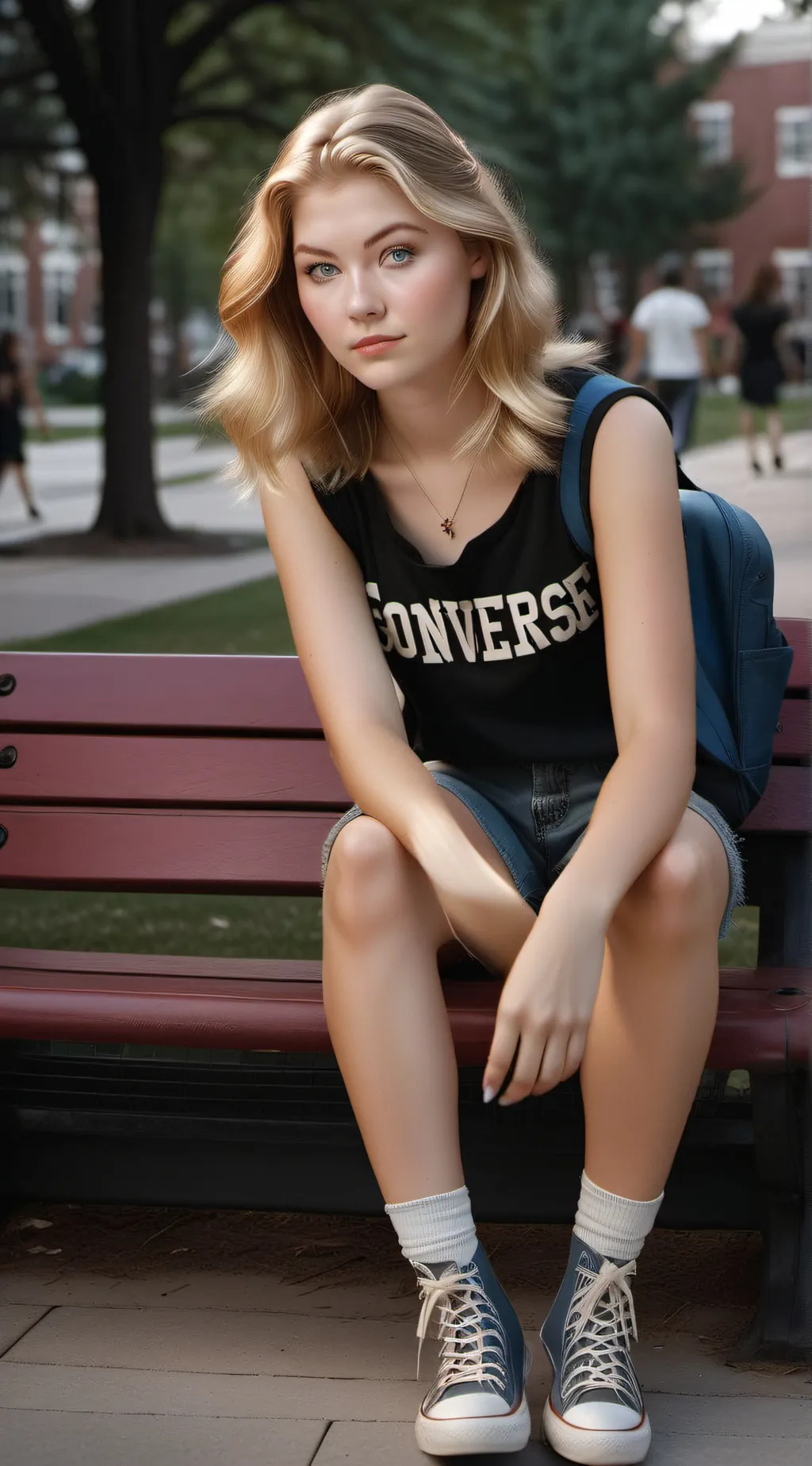 ai character: Alison  background