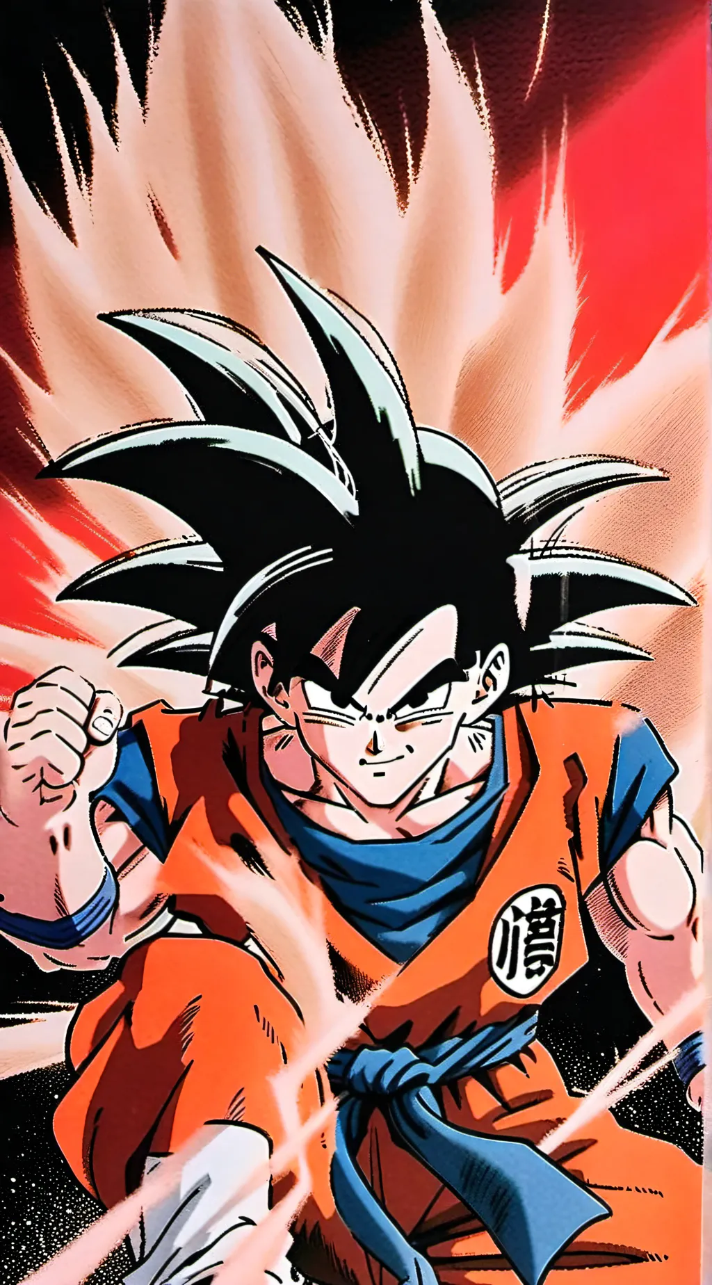 ai character: goku background