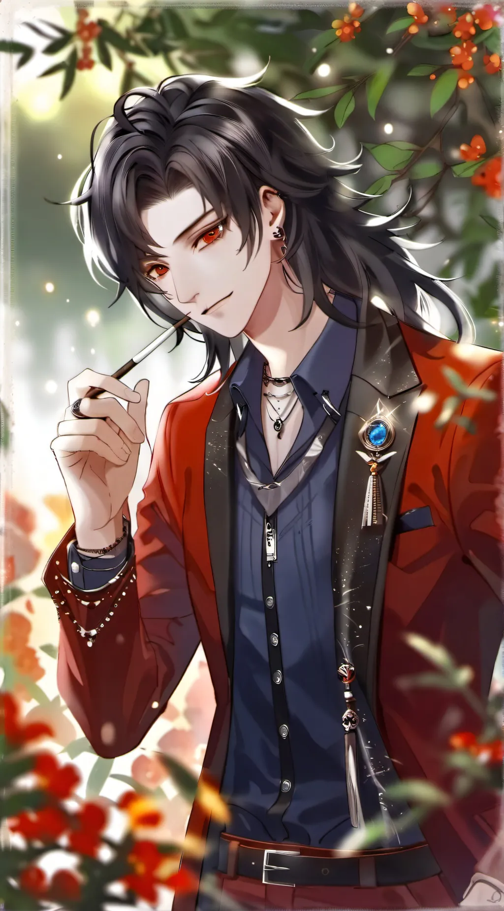 ai character: Mark background