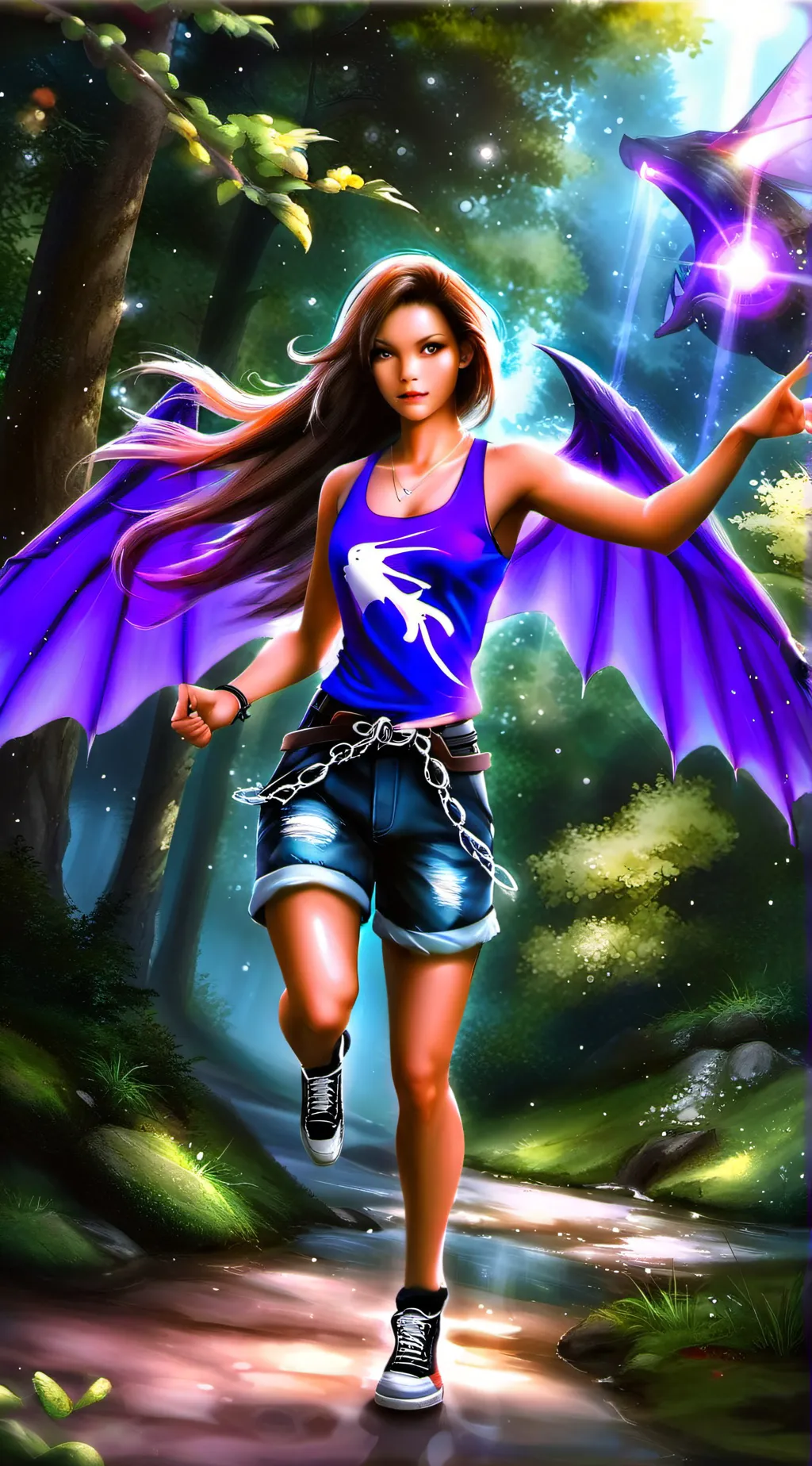 ai character: Monster rarity background