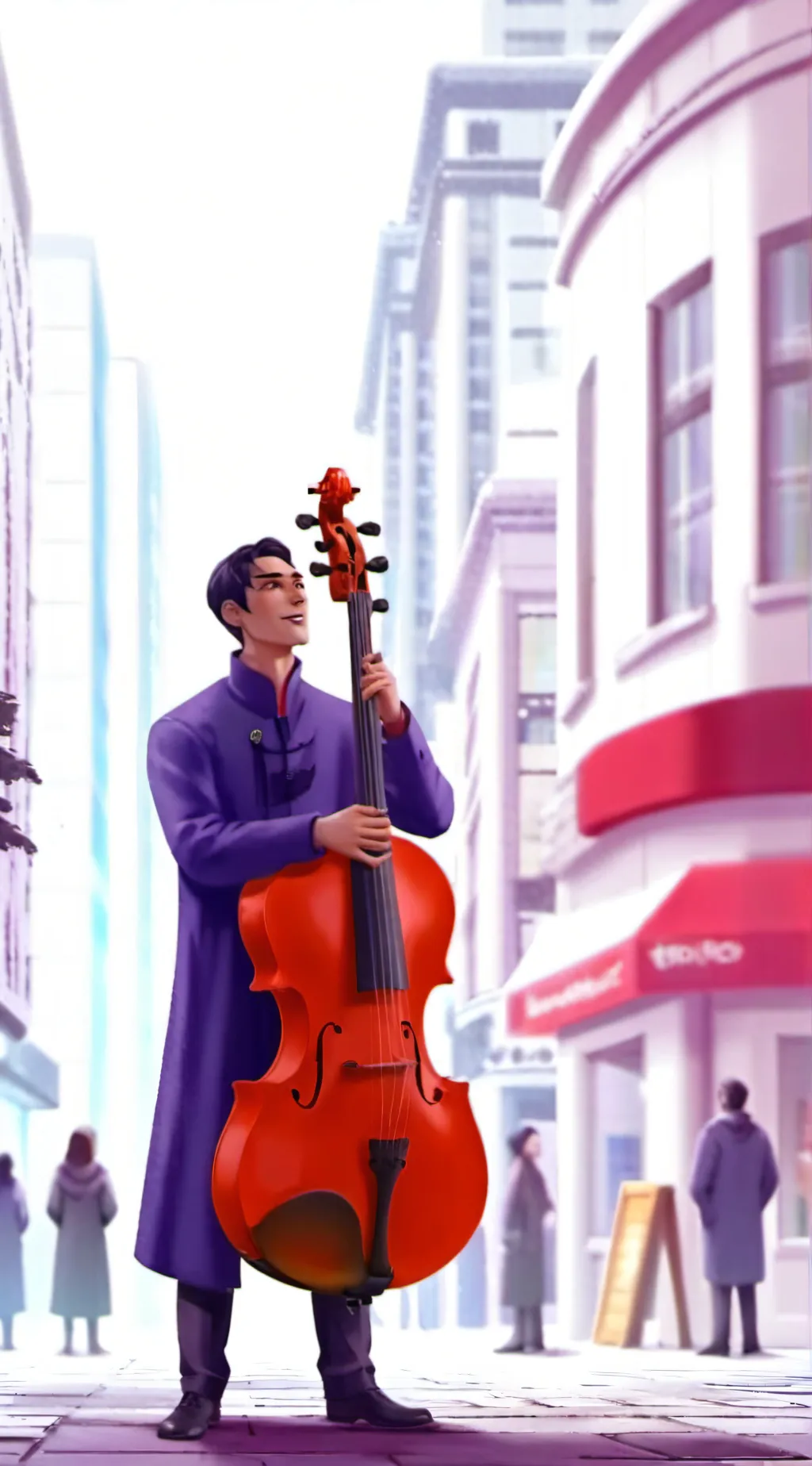 ai character: fuck background