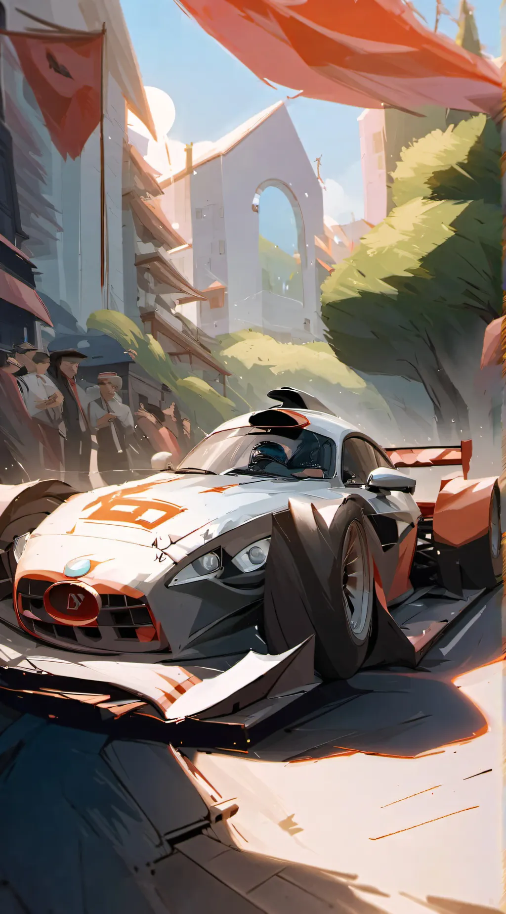 ai character: Bakugo  background